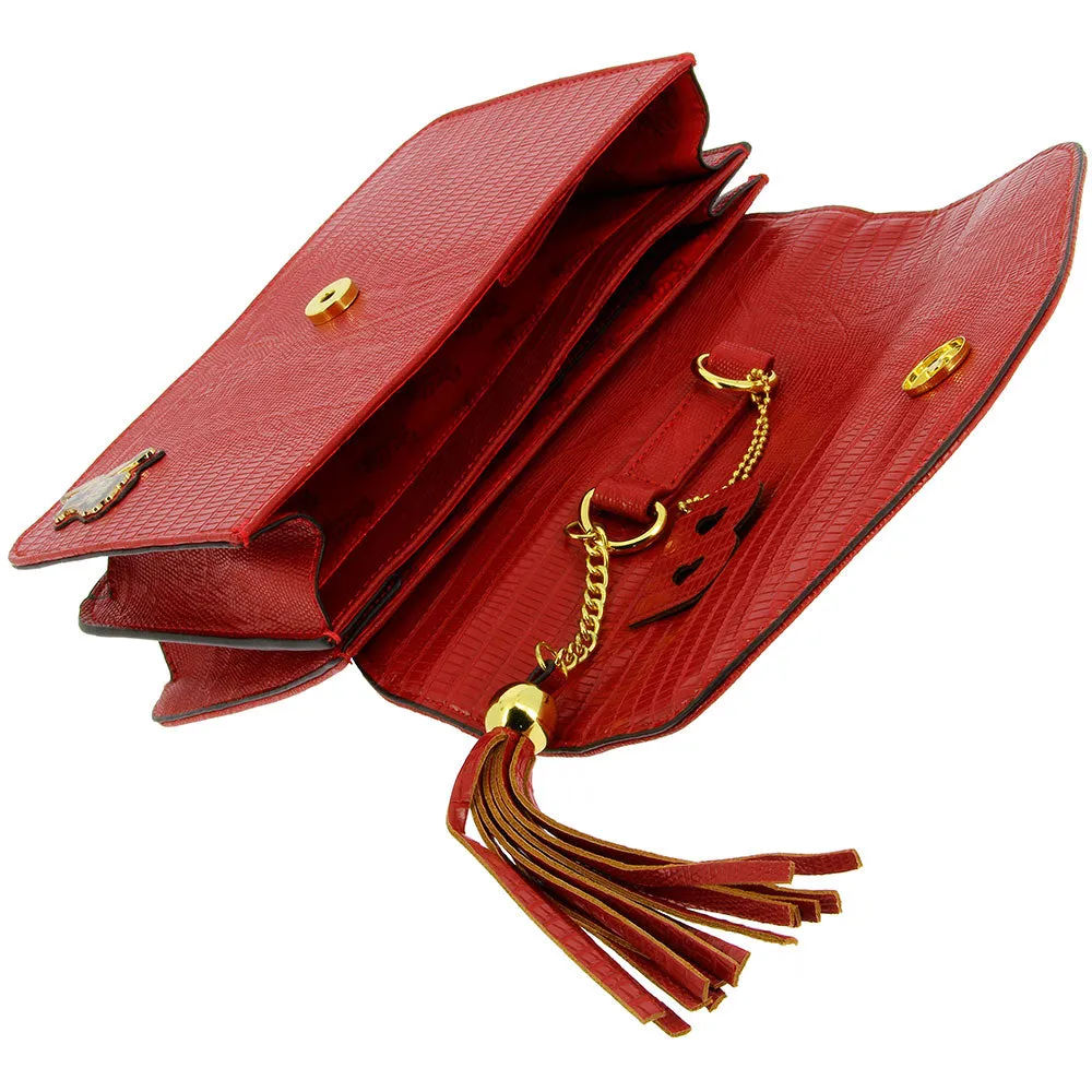 Betty Boop Classic Red Handbag with shoulder strap