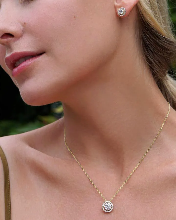 Cory Necklace 0.79ct 18K Yellow Gold