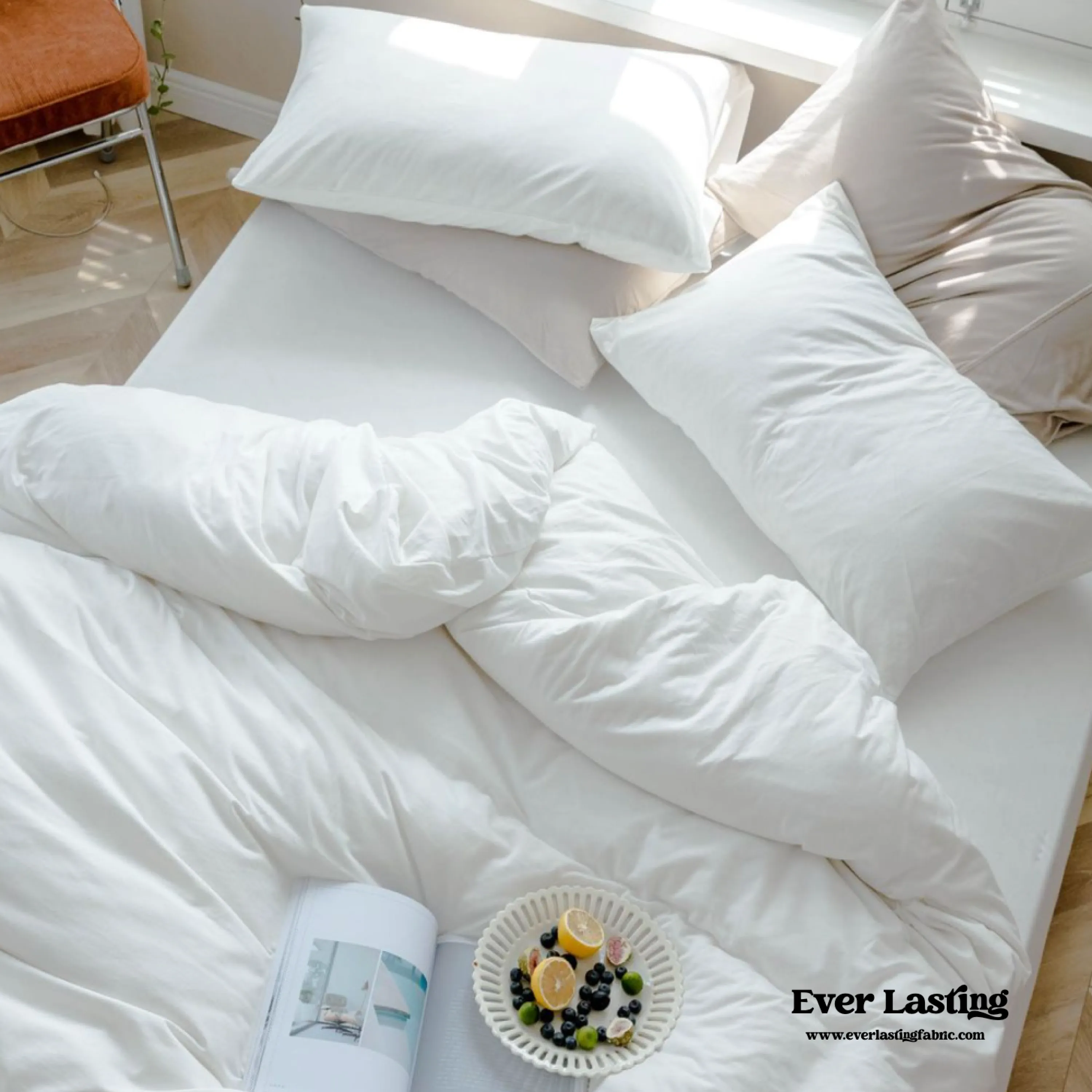 Solid Bed Sheet / Forest Green