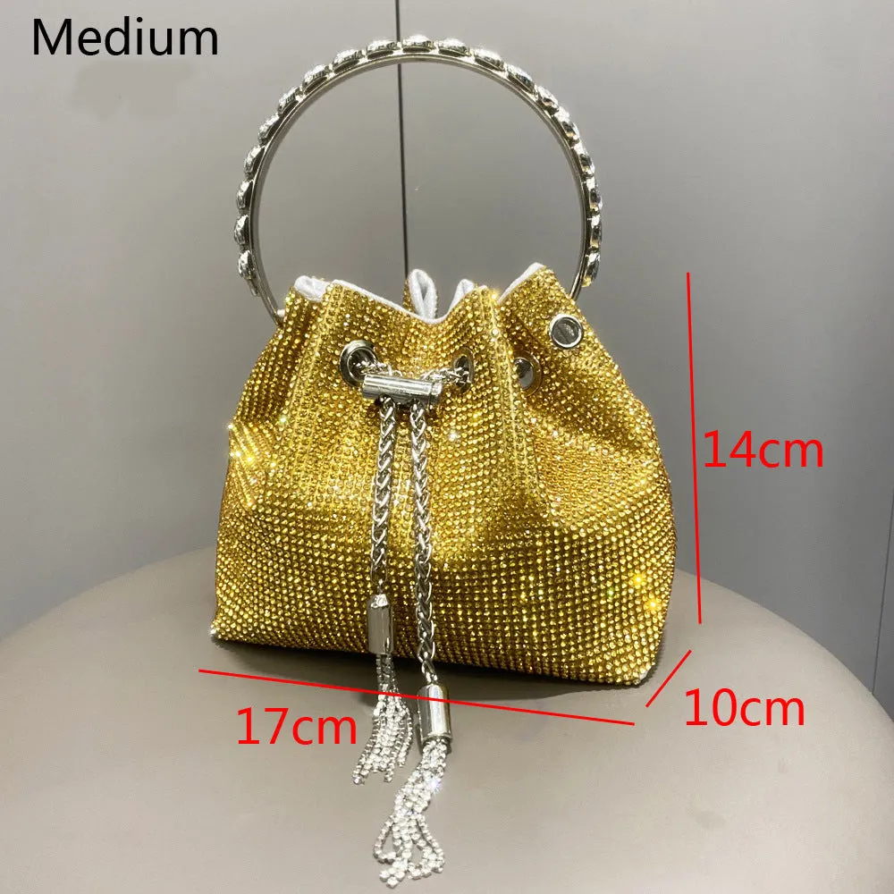Sparkle: European & American Shiny Diamond Handbag for Women